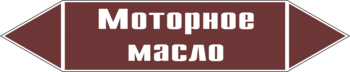 Маркировка трубопровода "моторное масло" (пленка, 716х148 мм) - Маркировка трубопроводов - Маркировки трубопроводов "ЖИДКОСТЬ" - . Магазин Znakstend.ru